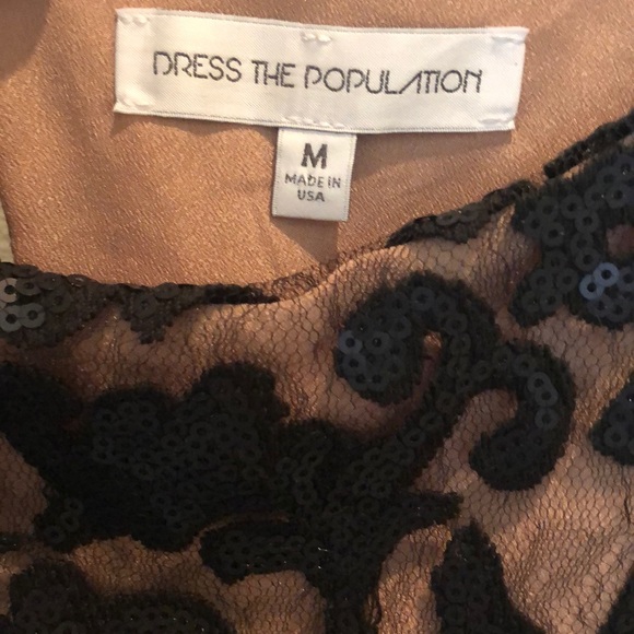 NWOT Dress The Population dress - Picture 6 of 8